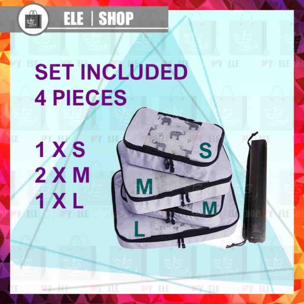 4 in 1 SET Travel Organizer Bag - Image 8